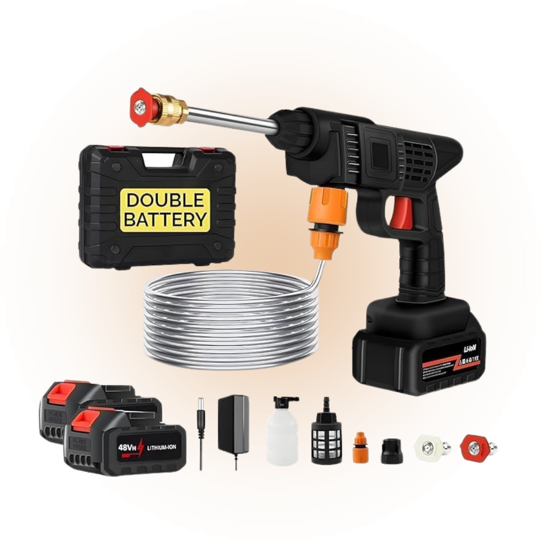 Multi-Functional Portable Wireless Pressure Washer Gun 48V