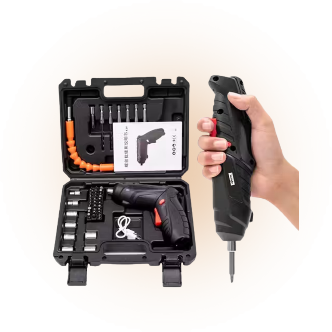 Multi-Functional Cordless Electric Screwdriver – 47 in 1 Kit