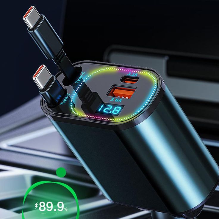 120W Smart Car Charger