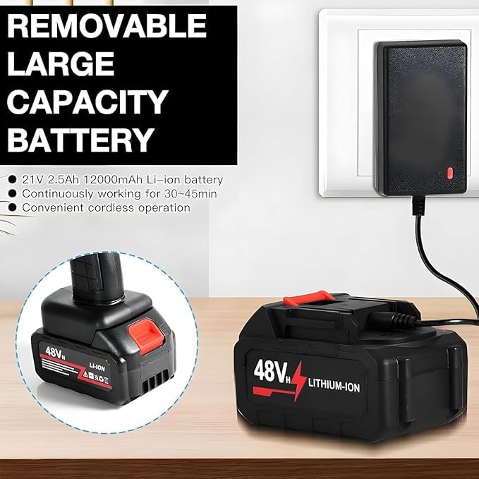 Multi-Functional Portable Wireless Pressure Washer Gun 48V