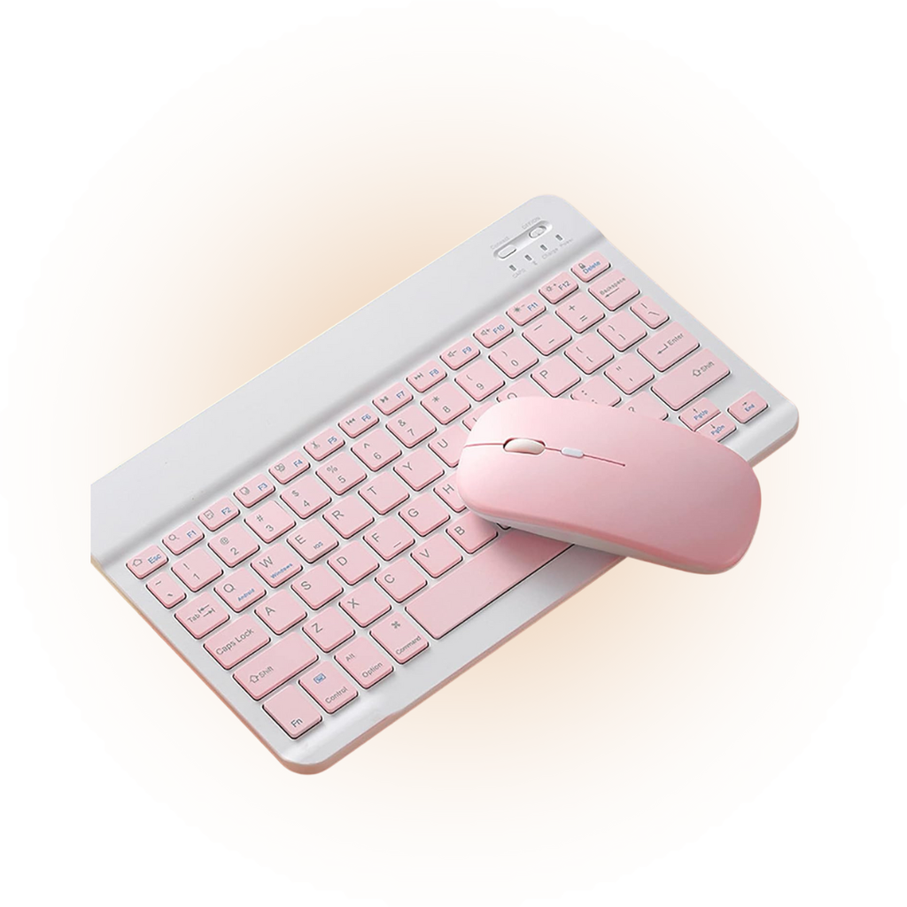 Portable & Wireless Keyboard and Mouse (Combo)