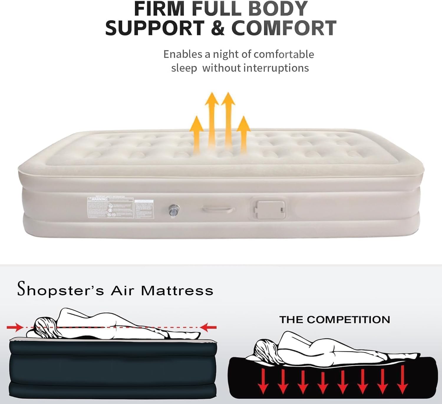 Self Inflatable Air Mattress