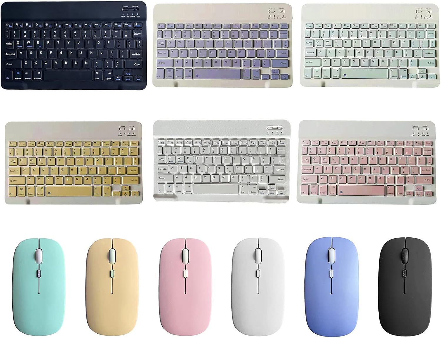 Portable & Wireless Keyboard and Mouse (Combo)