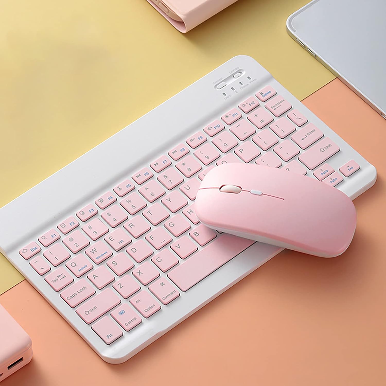 Portable & Wireless Keyboard and Mouse (Combo)