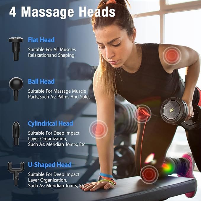 Gun Massager for Full Body Pain Relief