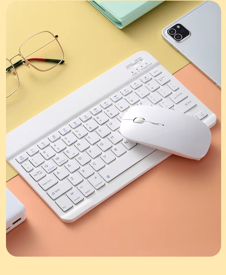 Portable & Wireless Keyboard and Mouse (Combo)