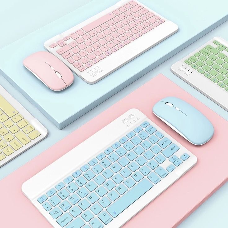 Portable & Wireless Keyboard and Mouse (Combo)