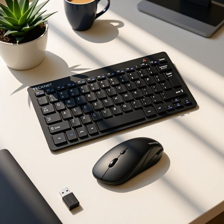 Portable & Wireless Keyboard and Mouse (Combo)