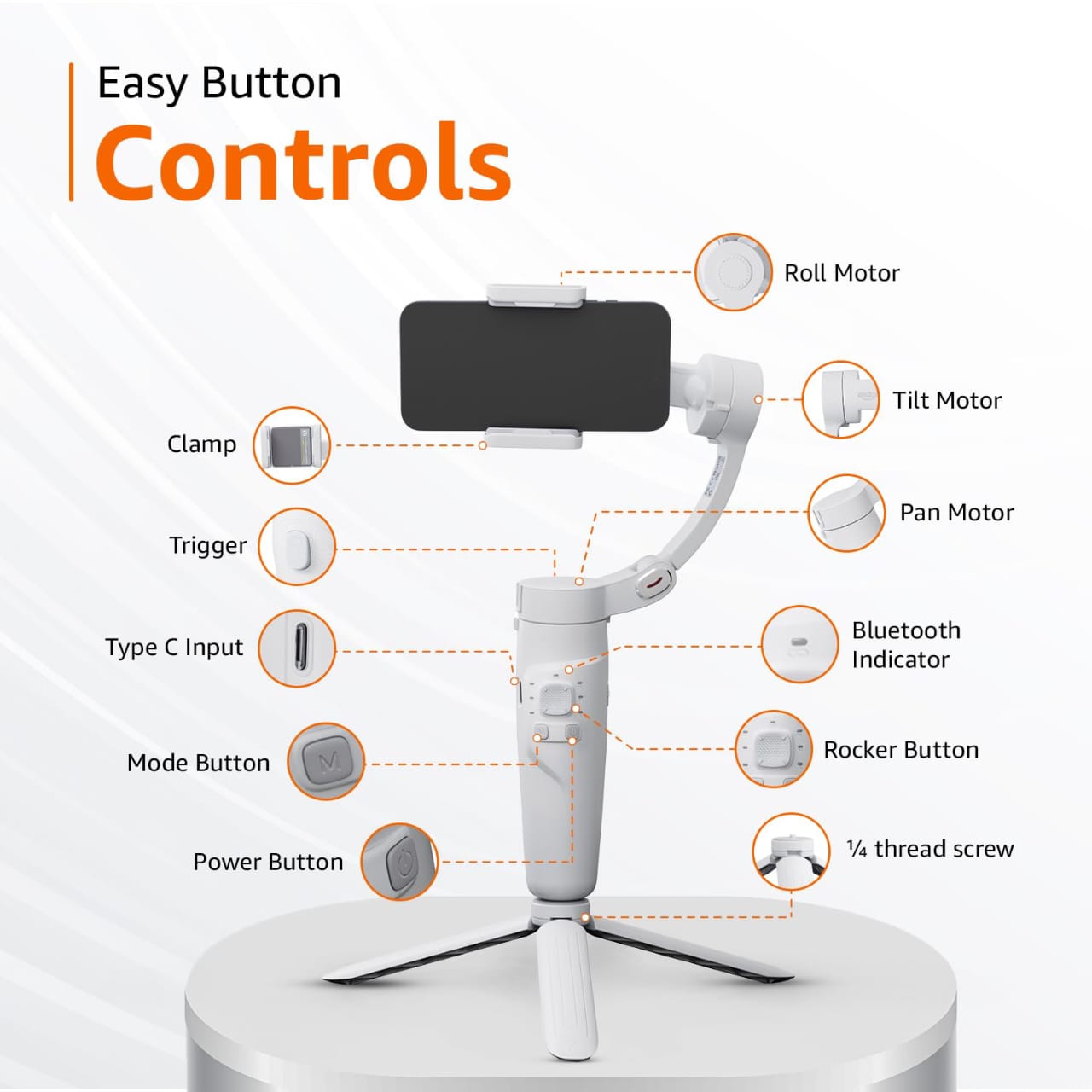 M1 3-Axis Merak One Gimbal
