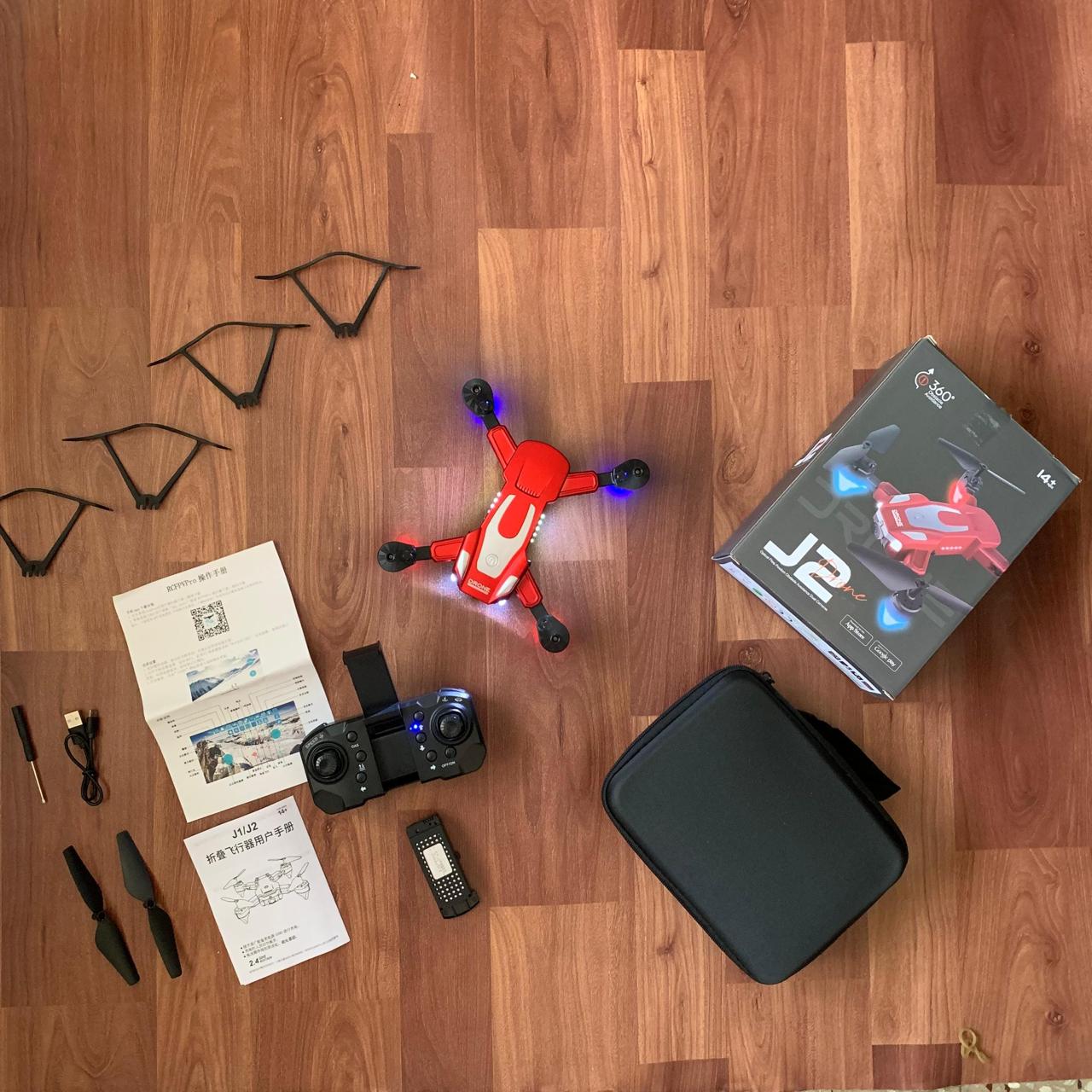 J2 Dual Battery Foldable Drone