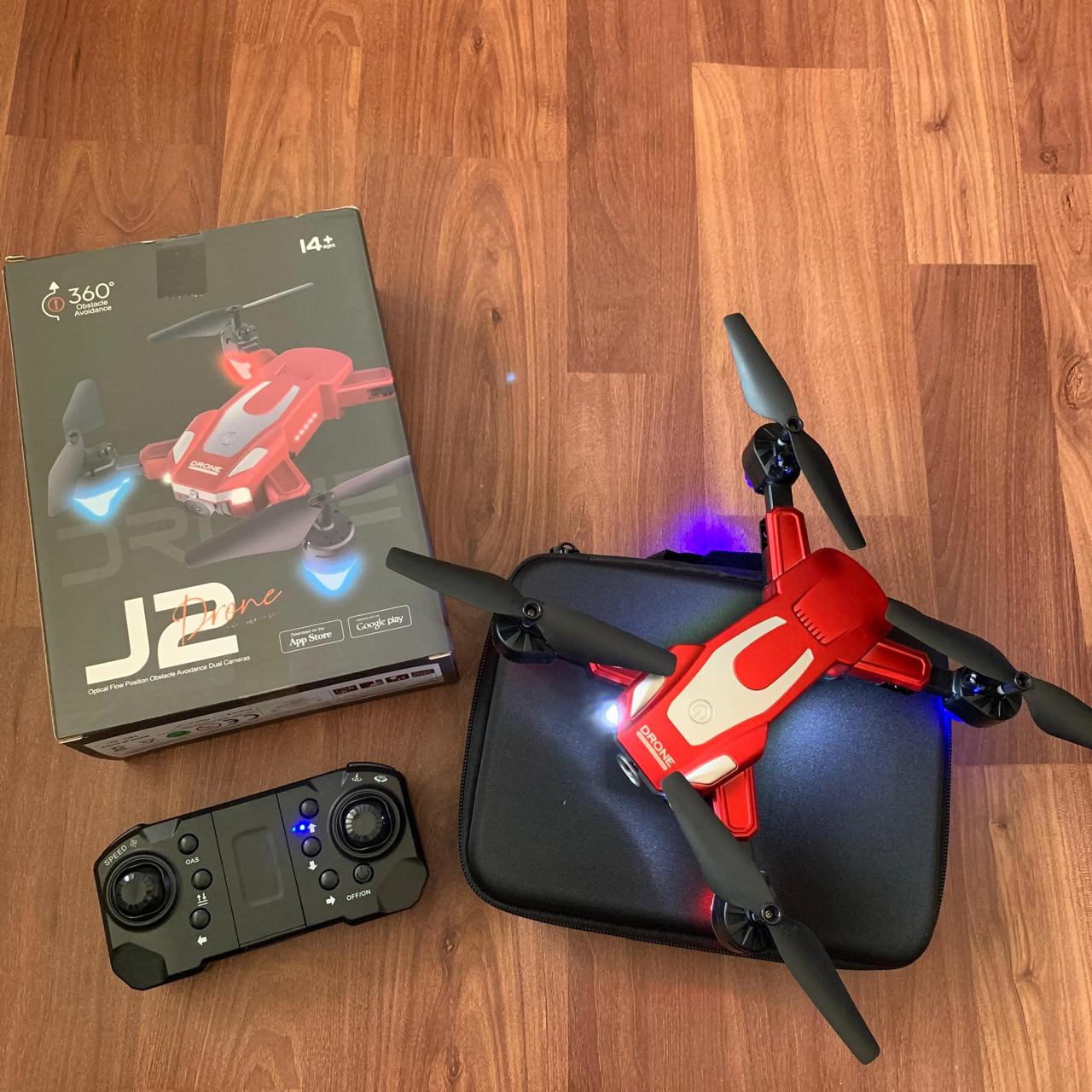 J2 Dual Battery Foldable Drone