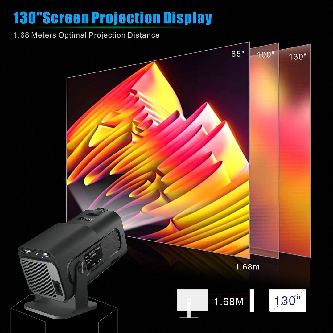 4K HY-320 Super Vision LED Projector