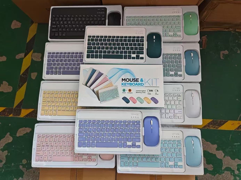 Portable & Wireless Keyboard and Mouse (Combo)