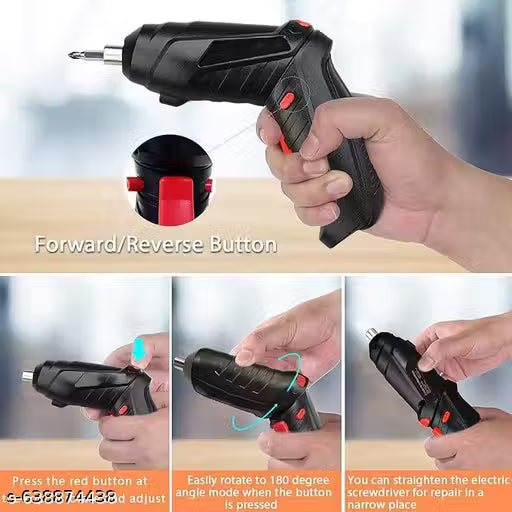Multi-Functional Cordless Electric Screwdriver – 47 in 1 Kit